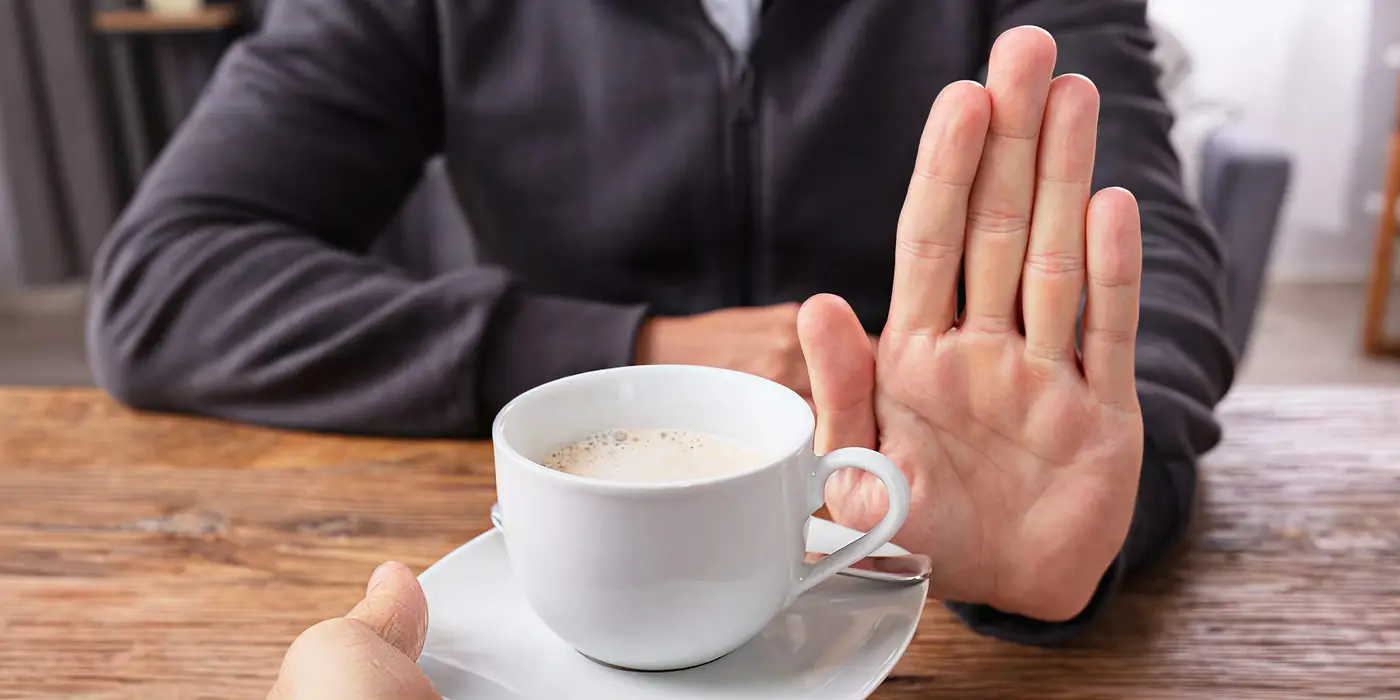 Modérez votre consommation d'excitants