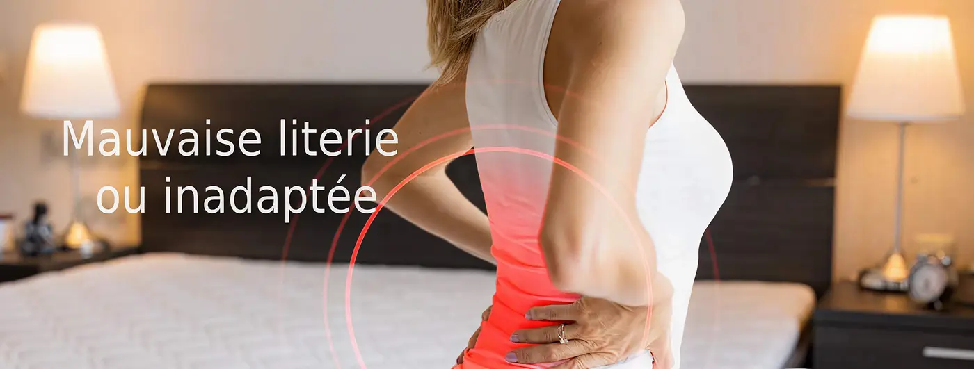 Une literie inadaptée