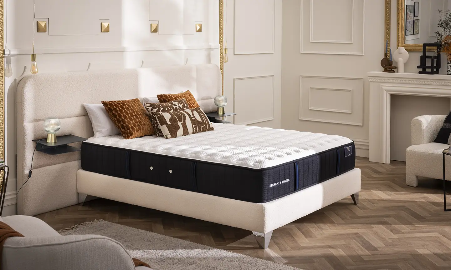 Matelas Stearns & Foster – Reserve Estate Lounge Dark Creme