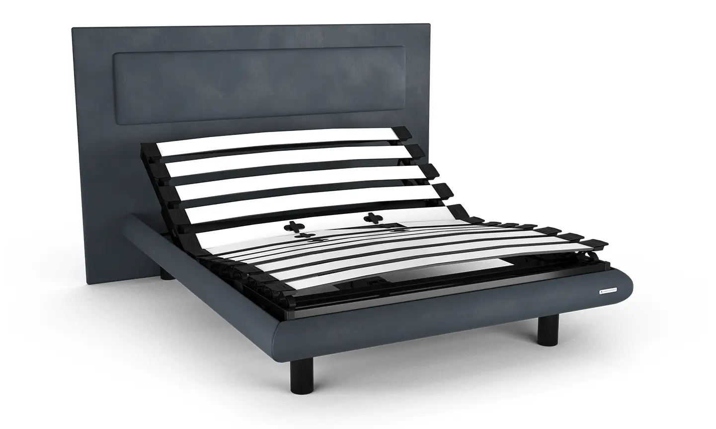 Sommier André Renault – Clubline TPR Monoflex Velours Acier Budapest