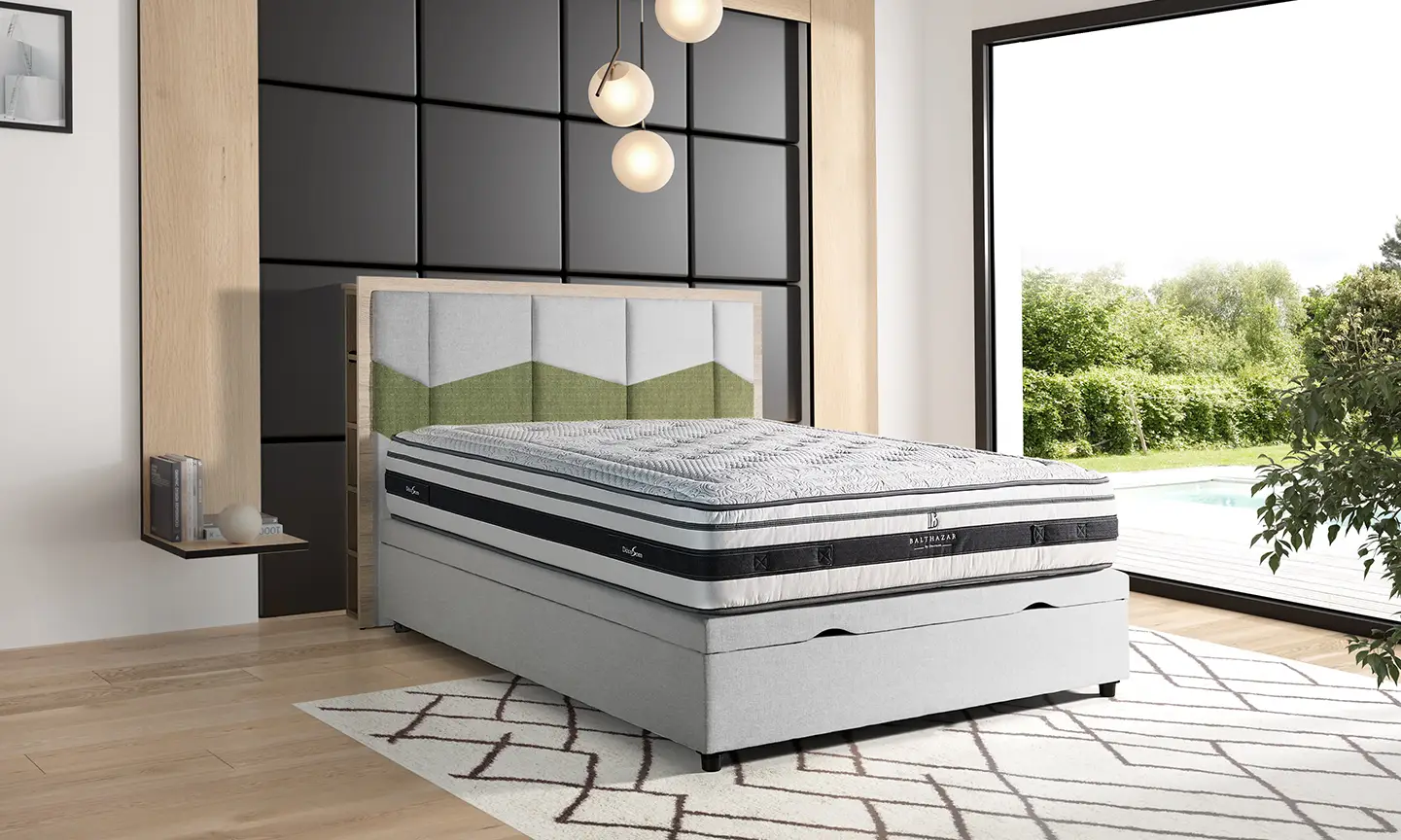 Sommier Decosom – Lit coffre