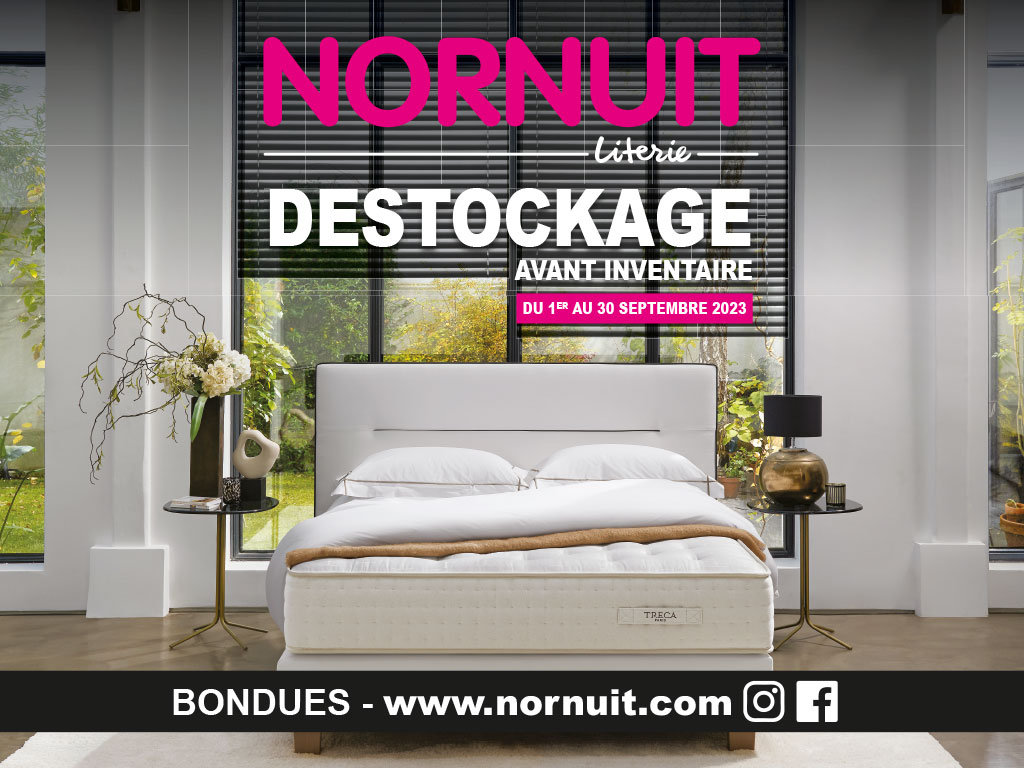 Destockage septembre 2023