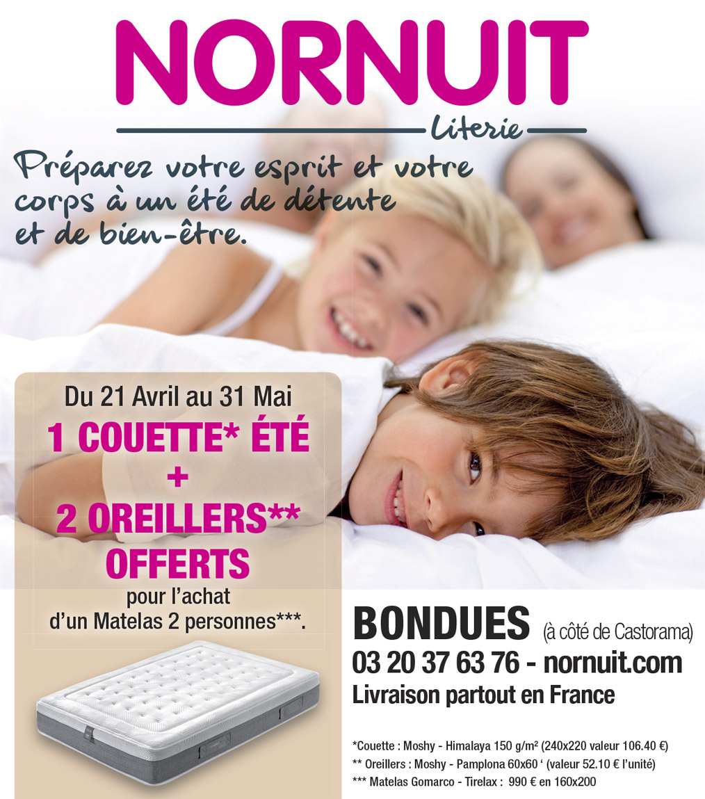 Opération literie Lille mai 2025