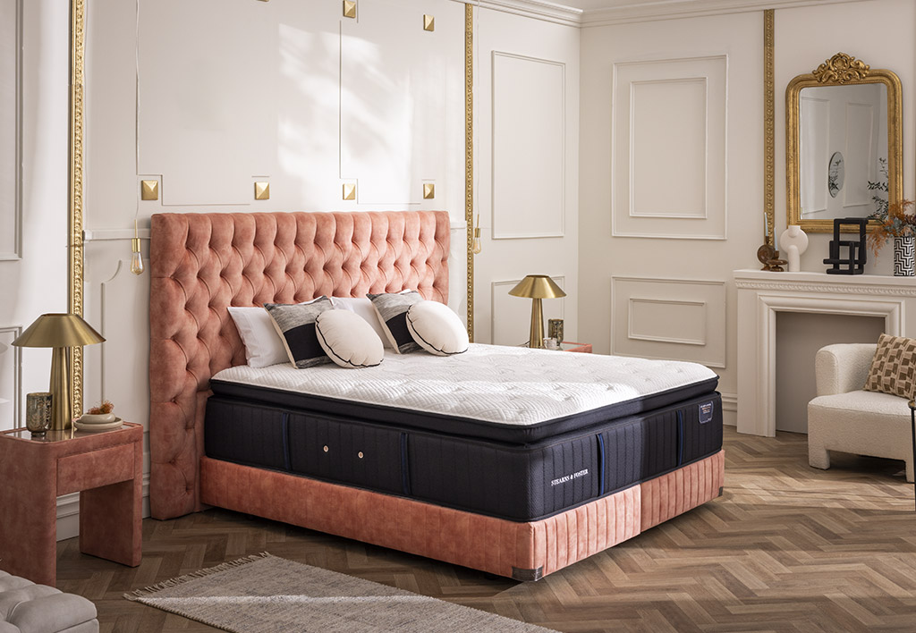 matelas Stearns&Foster lux reserve ultra luxury peach blossom